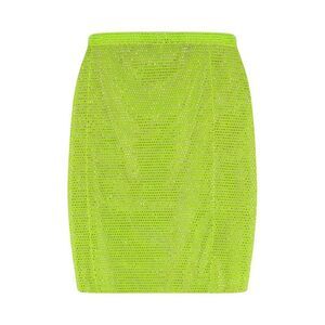 SANTA BRANDS Embellished Mini Skirt Women GREEN Skirts
